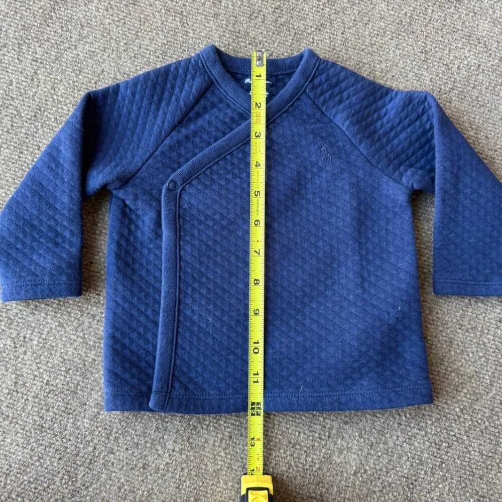 Ralph Lauren Navy Blue Jogger Sweatshirt Boys Size 9M